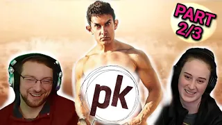 Americans REACT to PK | Part 2/3 | Aamir Khan | Anushka Sharma