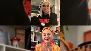 Dua Lipa - Instagram Live w/ Sarah Hudson (2020/03/24)