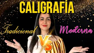 ✍ CALIGRAFÍA MODERNA vs TRADICIONAL: DIFERENCIAS