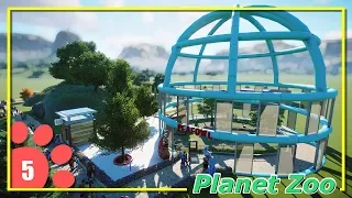 鳥かご風の建築物を導入しました！【Planet Zoo】