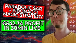 Parabolic SAR + Fibonacci Strategy  BEST STRATEGY FOR NEWBIES