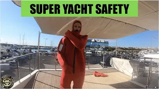 What Safety Equipment Will You Find On A Super Yacht? (Captain's Vlog 84)