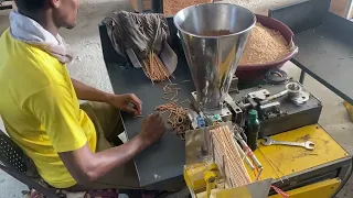 100kg Dry Agarbatti Production By 6GPro Agarbatti Making Machine | High Speed Incense Stick Machine