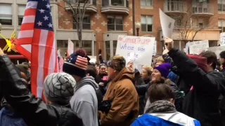 Protesters at Donald Trump inauguration