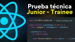 ¡Resuelvo Prueba Técnica de React para Juniors y Trainee!