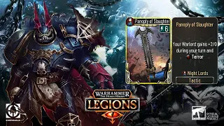 The End Of The Light -||- Jago Sevatrion Deck -||- The Horus Heresy Legions