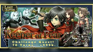 DFFOO - Keeper Of Fear (Challenge Quest) - Machina/Rem/Vaan