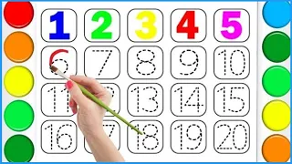 123Numbers | Number Song 1 to 100| 12345 learning for kids| Learn to count| 1 to 100 counting P6