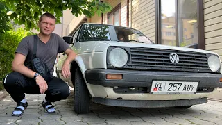 Михаил 18 лет ездит на Volkswagen Golf II 1987 года и не собирается продавать! 🤯