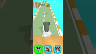 Animal Racing #funnygame #viralshorts