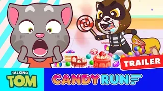 GAME TRAILER 🍭 Talking Tom Candy Run 🍭