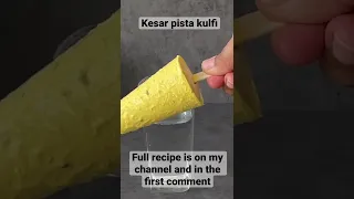 Kesar Pista Kulfi Recipe | Homemade Best Kesar Pista Malai Kulfi | Best Kulfi Ice cream | Best Bites