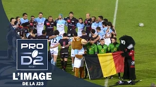 PRO D2, l'image du jour - Peña Baiona et hommage avant Bayonne - Lyon