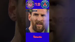 Messi on fire PSG vs Toulouse Fc #messi #psg #shorts #youtubeshorts