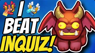 GARGOYLE IS BACK!! TAKING DOWN INQUIZ!! | In Rush Royale!