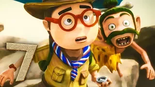 Oko Lele - Episode 7 - Long way home - animated short CGI funny cartoon - Super ToonsTV