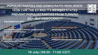 How can the EU and its member states prevent populist parties from turning against democracy?