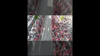 Liverpool Football Club 2022 Champions league final victory parade - The Strand