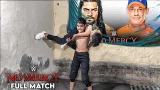 WWE - Roman Reigns vs John Cena 2023 | No Mercy 2017 Full Match | Backyard Wrestling