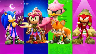 Sonic Prime Wild(Believer) x Amy(Dance Monkey) x Tails(Bones) x  Knuckles(Centuries) by Bemax