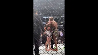 Colby Covington and Kamaru Usman hugged each other after the fight