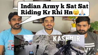 Riding to KASHMIR with a MILITARY CONVOY 🇮🇳😮 |PAKISTANI REACTION