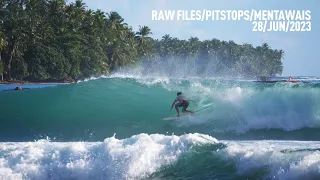 17 Seconds Period West Swell - Pitstops - Mentawais - RAWFILES 28/JUN/2023 - 4K