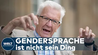 "TUGENDTERROR": Winfried Kretschmann wettert gegen "Sprachpolizisten"