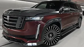 NEW 2024 Cadillac Escalade Long +SOUND! Ultra Luxury SUV by LARTE Interior Exterior Revew