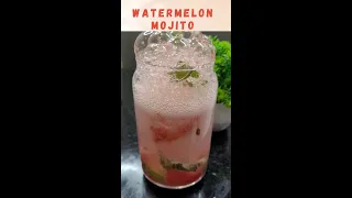 Watermelon mojito | Refreshing summer drink #mojito #summerdrink #shorts