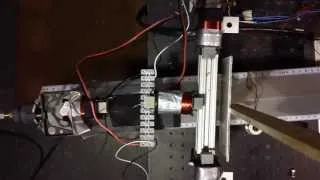 EC actuator testing at 30 hz