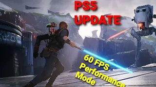 Jedi: Fallen Order PS5 Update Performance Mode 60fps Test