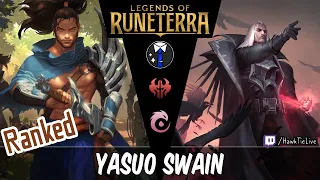 Yasuo Swain: The classic Yasuo deck impresses | Legends of Runeterra LoR