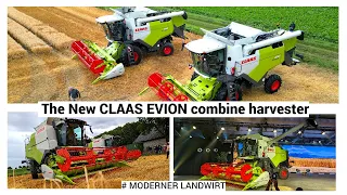 The New CLAAS EVION combine harvester