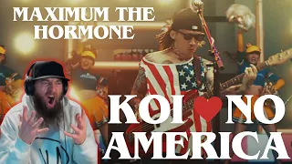 MAXIMUM THE HORMONE "KOI NO AMERICA" MUSIC VIDEO REACTION!  SO UNIQUE!