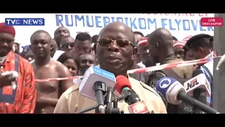Oshiomole Speaks at the Inauguration of Rumuepirikom Flyover Bridge | TVC News Live