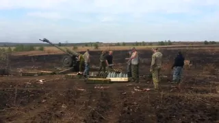 Ополченцы ведут обстрел позиций ВСУ в Луганске