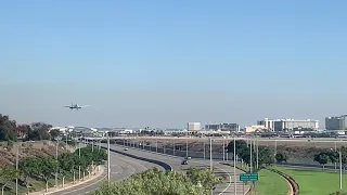 Aeroflot Boeing triple 7 landing at lax