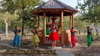 Sherzodbek_dancer_xoreograf "SHODIYONA" milliy raqs ansambli "QIZALOG'IM" raqsi