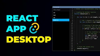 Aplicación de Desktop con Tauri, React y Typescript