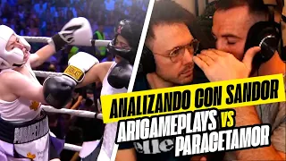 ANALIZANDO A ARIGAMEPLAYS VS PARACETAMOR CON SANDOR MARTIN ( BOXEADOR PROFESIONAL ) Reven