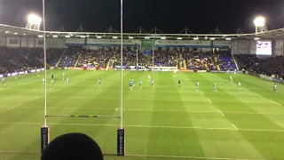 Warrington Wolves & Leeds Rhinos Team Entrance & Kick Off (16/02/23)