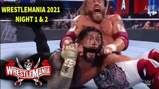 WWE WRESTLEMANIA 37 FULL HIGHLIGHTS, RESULTS - WRESTLEMANIA 10TH & 11TH APRIL 2021 HIGHLIGHTS
