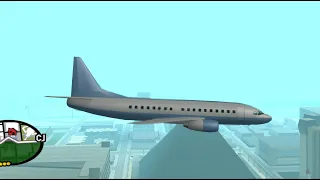How to get the largest plane in San Andreas at the very beginning of the game - GTA