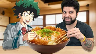 I Tried Japan's My Hero Academia Food!