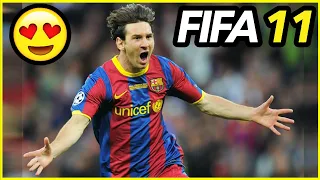 This 2010/11 Barcelona Team Was AMAZING! - FIFA 11