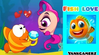 fish love 💕💕 game walkthrough || pull the pin max level