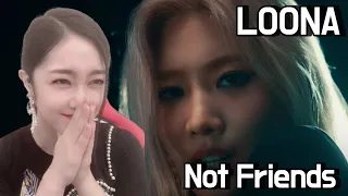 [Reaction] [MV] 이달의 소녀 (희진, 김립, 진솔, 이브) "Not Friends" (Prod. RYAN JHUN(라이언전))