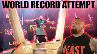 Giant Strongman Classic 2022 | 56yr Old Attempts WORLD RECORD Hercules Hold?!