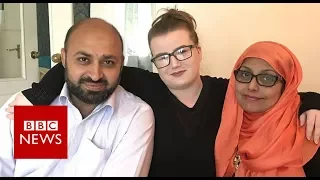 'They're my mum and dad, not terrorists' - BBC News